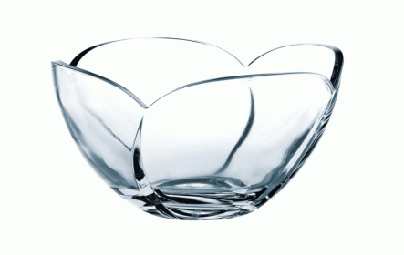 13cm lead crystal Calypso bowl