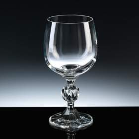 Claudia  crystal white wine glass