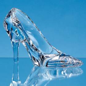  Lead Crystal Stiletto Shoe 