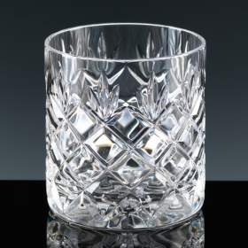 Fully Cut Inverness Lead Crystal 10oz whisky tumbler 