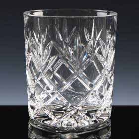 Fully Cut Inverness Lead Crystal 11oz whisky tumbler