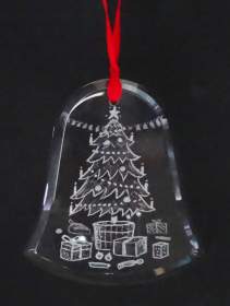 Christmas Tree Decoration - Xmas Tree - Bell