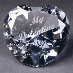 Crystal Heart -'My Valentine' 