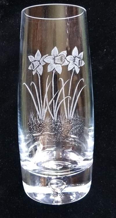 Daffodils Barrell vase