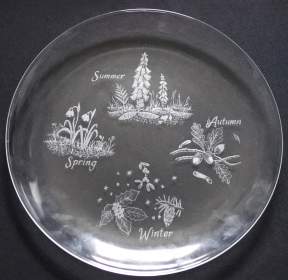  Display Plate - Four Seasons