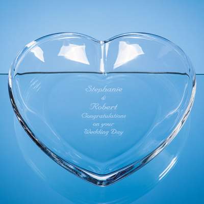 Large heart plate
