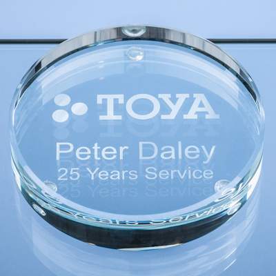 Round glass pwt
