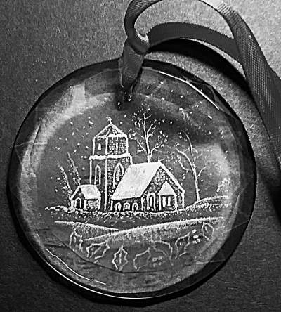 Round pendant   church