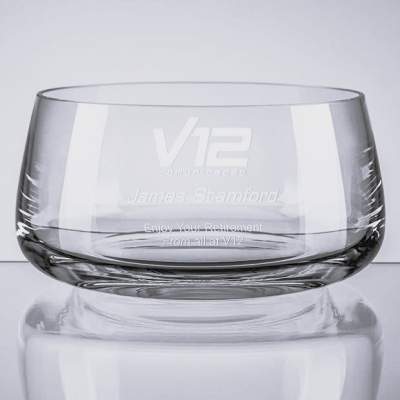 Tapered Fruit Bowl clear