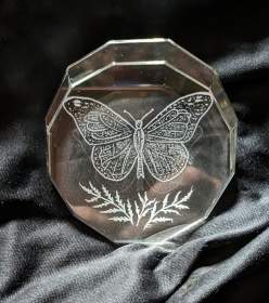 Butterfly paperweight