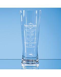 large beer glass