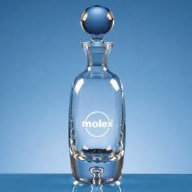 Tall 1/2 litre Bubble Base Decanter  - Temporarily OUT OF STOCK