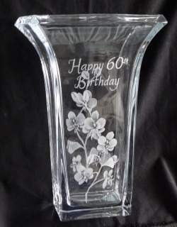 glass engraved vases from teesdale glass engravers