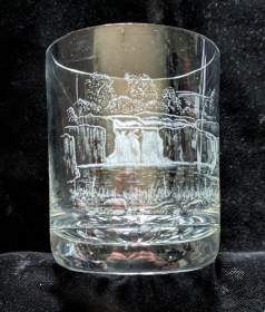 Whisky Glass with Low Force Waterfull
